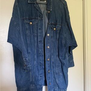 Zara Oversized Denim Jacket